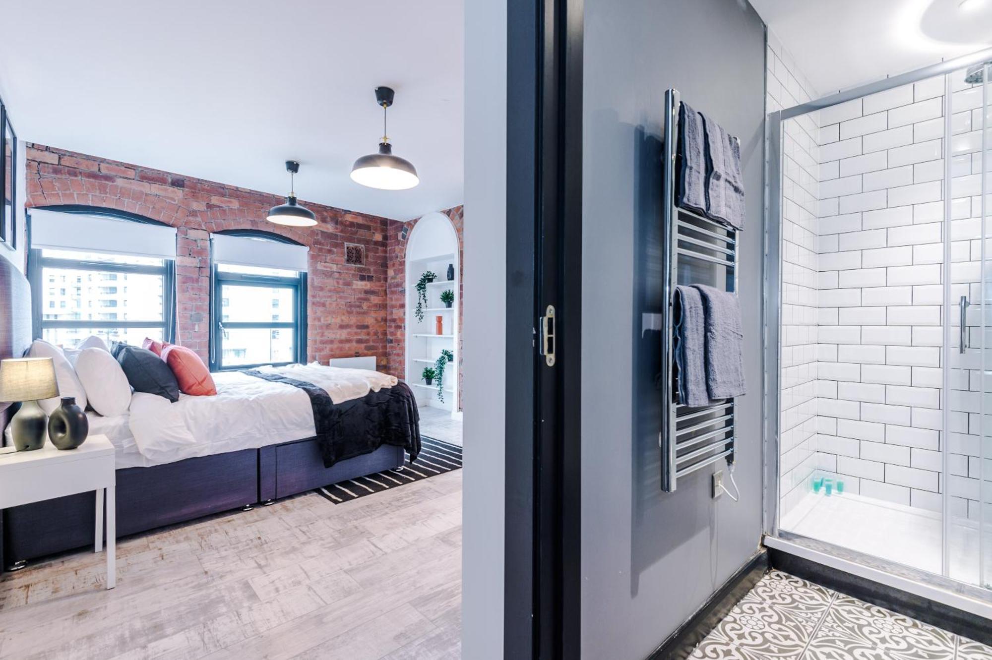 2 King Size Beds In Manhattan Styled Oversize Apartment Leeds (West Yorkshire) Exterior foto