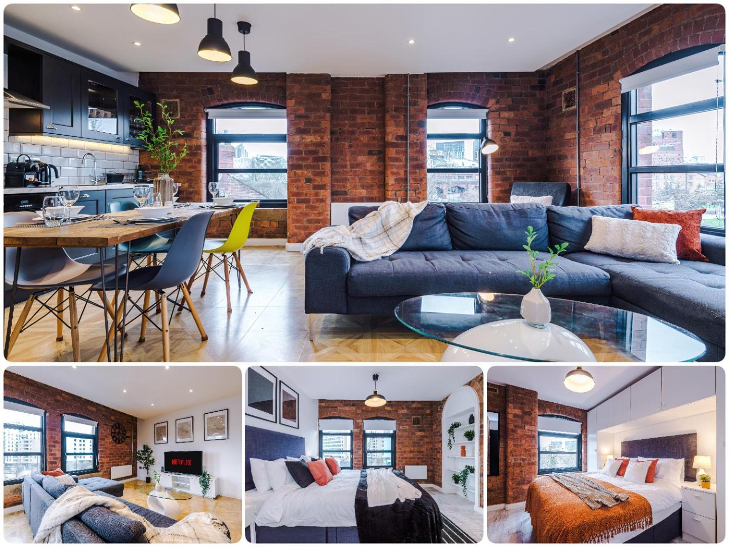 2 King Size Beds In Manhattan Styled Oversize Apartment Leeds (West Yorkshire) Exterior foto